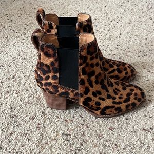 Madewell Cheetah Ankle Boot Women’s